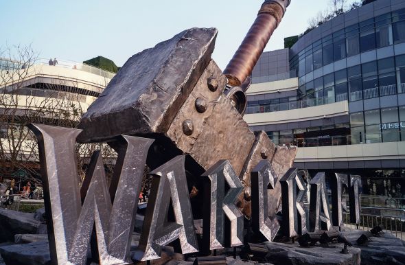 Warcraft ganha exposição em shopping Chinês