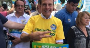 Doria diz se arrepender da campanha ‘BolsoDoria’ na última eleição